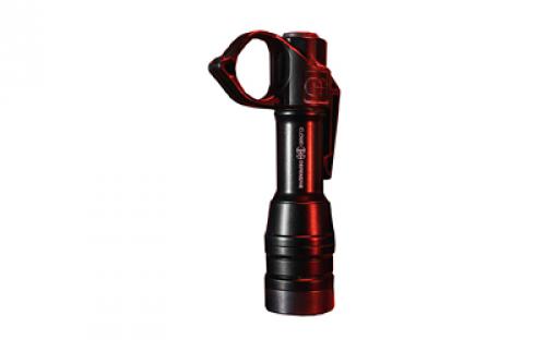 Cloud Defensive MCH Duty, High-Output Handheld Light, 1,800 Lumens, 50,000 Candela, Tool Steel Bezel Ring, 5 Mode Programmable Output, 3 ND Protectors, Accepts 18350 and CR123A Batteries, Black CD2203-DF-P-BLK
