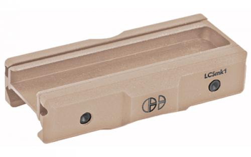 Cloud Defensive LCS, Flat Dark Earth Aluminum, Proprietary Dual Cable Control Channels, Ambidextrous Tape Switch Mount, Fits Surefire ST07 Remote Tape Switch LCSMK1a FDE