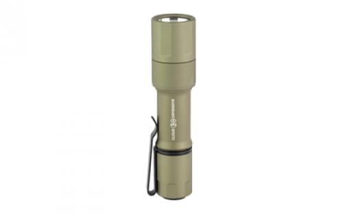 Cloud Defensive MCH, Mission Configurable Handheld, High Candela, Flashlight, 1100 Lumens, Accepts 18650 and CR123A Batteries, Single Output, Aluminum, Anodized Finish, Flat Dark Earth, Includes Charger, 18650 Battery, and Pocket Clip MCH 2.0-HC-DF-P-650 FDE