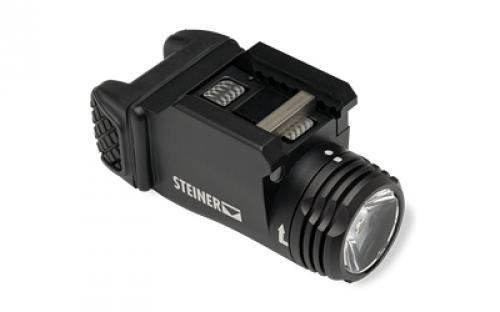 Steiner TOR Fusion, Tac Light w/laser, 350 Lumens, Fits Picatinny/Most Pistol Rails, Green Laser, Black, Auto On Feature 7001