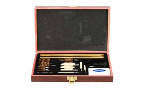 DAC Cleaning Kit, For Universal Gun Cleaning, Wood Box, 35 Pieces UGC76W