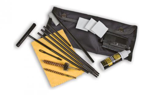 Kleen-Bore Field Pack Cleaning Kit, For AR-15/M16, Nylon Pouch POU302B