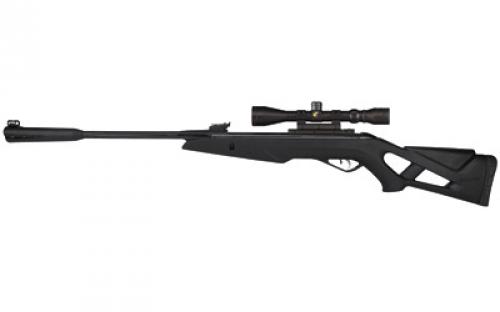 Gamo Silent Stalker Whisper, .22Pellet, 18" Barrel, Black, Synthetic Stock, with Inert Gas Technology, with 3-9x40 Scope, Single Shot, 975 Feet Per Second 611004925554