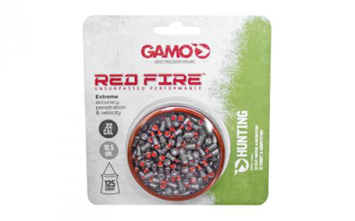 Gamo Red Fire Pellets, .22 Pellets, 125/Pack 632270454