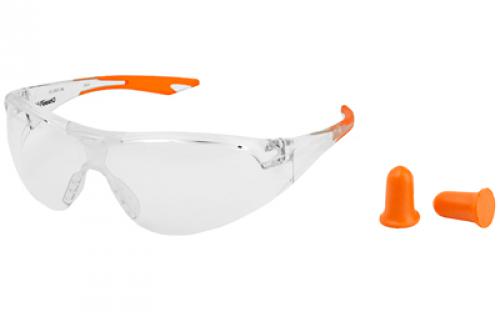 Champion Traps & Targets Shooting Combo Kit, Glasses/Ear Plugs, Clear Lens 40716