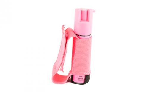Sabre Jogger, Pepper Spray, .75oz, Red Pepper & UV Dye, Pink Finish P-22J-PK-US