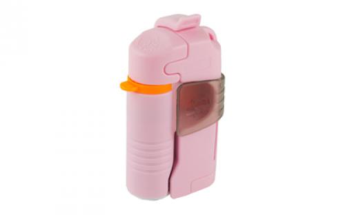 Tornado Personal Defense Tornado Pepper Spray, Ultra, 11g, Alarm, Strobe Light, Belt Clip, Pink RHBP01