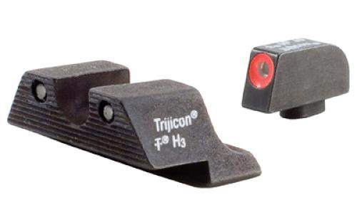 Trijicon HD, Tritium, Sight, Fits Glock, Orange Outline GL101O-600538