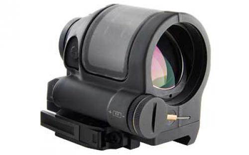 Trijicon Sealed Reflex Sight, Red Dot, 1.75MOA, Matte Finish, Powered by a Solar Panel and Single AA-battery, Quick Release Flattop Adapter SRS02