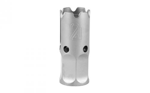 2A Armament X3, Compensator, 6AL-4V Titanium, Bead Blasted, 5/8 x 24 TPI, 308 Win, 2.115 2A-TICOMP-X3