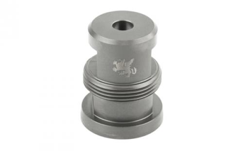 Griffin Armament Mini Muzzle Brake, 556NATO, 1/2 x 28 RH, Gray Titanium Finish TMMTI556