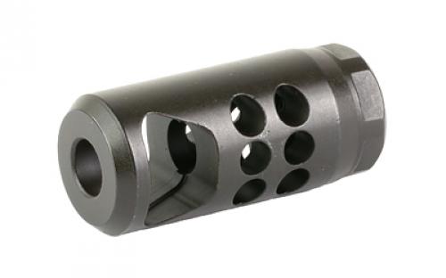 Ruger Hybrid Muzzle Brake, .35 Caliber, 1/2-28 Thread Pattern, Matte Finish, Black 90698