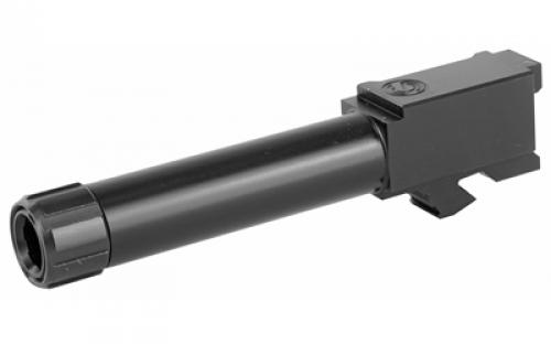 SilencerCo Threaded Barrel, 9MM, For Glock 26, Black, 1/2x28 TPI AC1329