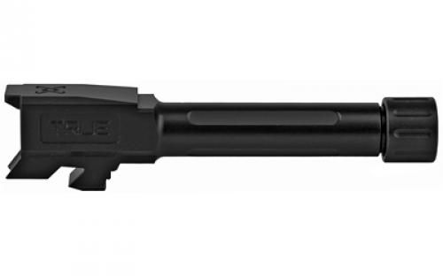 True Precision Barrel, 9MM, Black Nitride, Threaded, Fits Glock 43/43X TP-G43B-XTBL