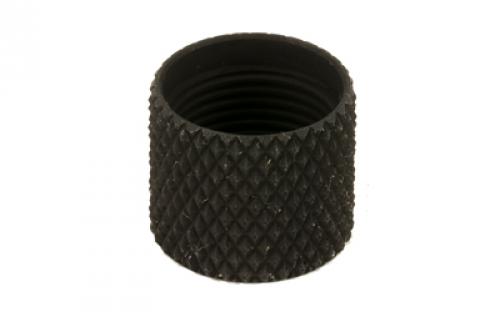 Yankee Hill Machine Co Thread Protector, Pistol, 9mm, M13.5X1LH, .625 Outer Diamter, Matte YHM-3419-B