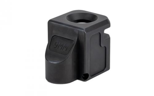 Zaffiri Precision Blowhole, Compensator, 9MM, Nitride Finish, Black, 1/2x28, For Glock 43/43X/48 ZP.COMP.43.BN