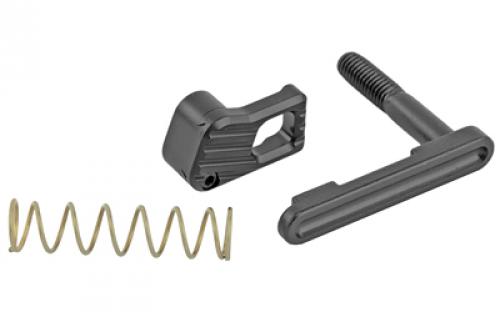 Battle Arms Development Magazine Release Kit, Package 2, BAD-EMMR-B-L (Enhanced Modular Magazine Release - Large - Black), AR15-MCS (Magazine Release Spring) and BAD-EMC-IC (Enhanced Magazine Catch) BAD-MRK-PK2
