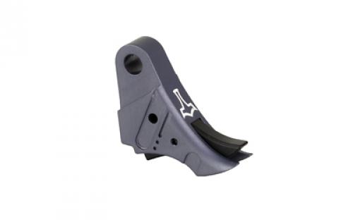 Glockmeister TYR, Trigger, Gray Shoe/Black Safety, For Glock Gen 5 TYRG5GRBLKS