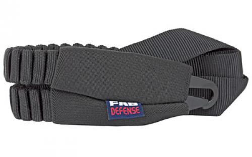 FAB Defense Adjustable Elastic Sling, Quick Release Heavy Duty Buckle, Black FX-BUNGEEB