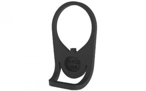 Tapco, Inc. End Plate Sling Adapter, Fits AR-15/M16/M4, Black, 180 Degree Range of Motion 16605