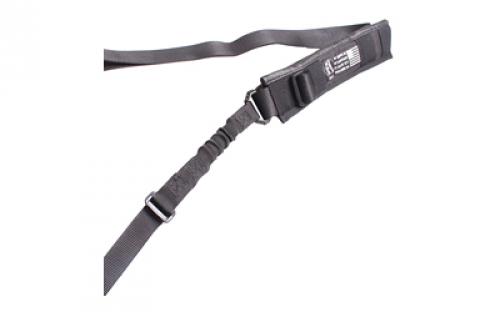 Troy BattleSling, One Point, Cushioned Non-Slip Shoulder Pad, Black Finish SSLI-1PS-00BT-00