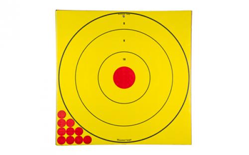 Birchwood Casey Shoot-N-C, Adhesive Target, Easily Visible Black Splatter, Yellow, 17.75" X 17.75" BC-LRBET-5PK