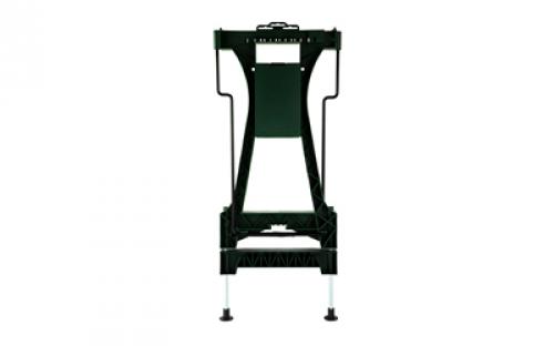 Caldwell Ultimate Target Stand, Steel Frame Arms, Polymer Stand Body, Green 707055