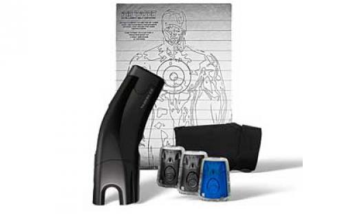 Taser C2 Taser, includes Black Taser and LED/Laser/(2)Live Cartridges/(1)Training Cartridges/Holster/Target 39036