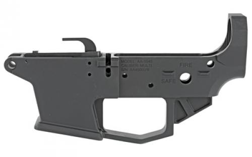 Angstadt Arms 1045, Semi-automatic, Stripped Lower Receiver, 45ACP/ 10MM, Anodized Finish, Black, Accepts Glock Pattern Magazines AA1045LRBA
