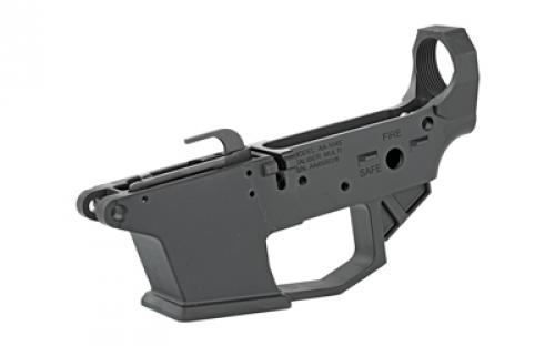 Angstadt Arms 1045, Semi-automatic, Stripped Lower Receiver, 45ACP/ 10MM, Anodized Finish, Black, Accepts Glock Pattern Magazines AA1045LRBA