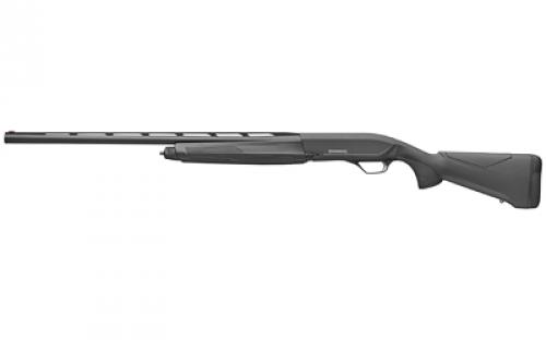 Browning Maxus II Stalker, Semi-automatic Shotgun, 12 Gauge, 3" Chamber, 28" Vent Rib Barrel, Matte Finish, Black, Synthetic Stock, Includes 3 Choke Tubes - Improved Cylinder, Modified & Full Invector, 4 Rounds 011700304