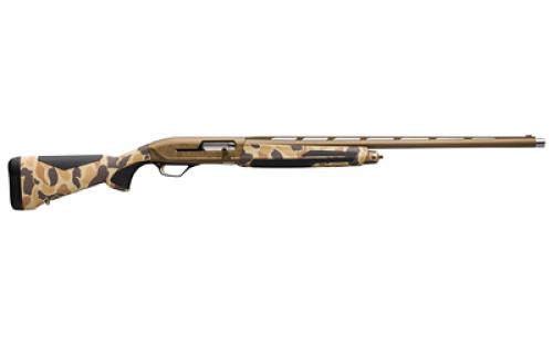 Browning Maxus II Wicked Wing, Sporting Shotgun, Semi-automatic, 12 Gauge 3.5", 26" Barrel, Cerakote Finish, Burnt Bronze, Vintage Tan Stock, Fiber Optic Sight, 4 Rounds, Invector Plus Extended Chokes - Full, Mod, IC, Right Hand 011739205