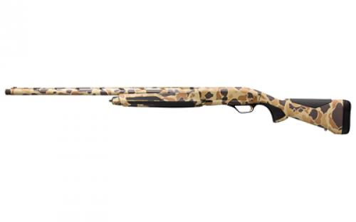 Browning Maxus II Camo, Sporting Shotgun, Semi-automatic, 12 Gauge 3.5", 28" Barrel, Vintage Tan Camo, Composite Stock, Fiber Optic Sight, 4 Rounds, Invector Plus Extended Chokes - Full, Mod, IC, Right Hand 011740204