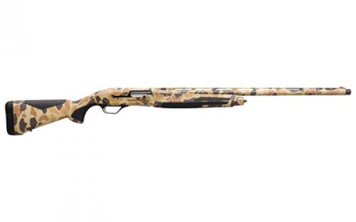 Browning Maxus II Camo, Sporting Shotgun, Semi-automatic, 12 Gauge 3.5", 28" Barrel, Vintage Tan Camo, Composite Stock, Fiber Optic Sight, 4 Rounds, Invector Plus Extended Chokes - Full, Mod, IC, Right Hand 011740204