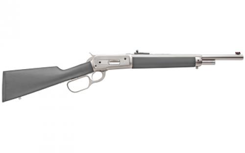 Chiappa Firearms 1886 Kodiak, Lever Action Rifle, 45-70 Government, 18.5 Barrel, Skinner Peep Sight w/ Fixed Fiber Optic Front Sight, Matte Chrome, Rubber Coated Walnut Stock, 4 Rounds 920.355