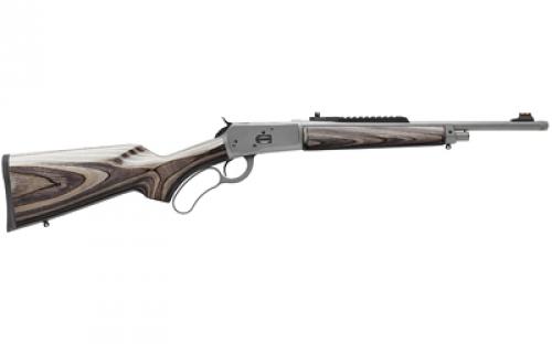 Chiappa Firearms 1892 Wildlands, Lever Action Rifle, 44 Magnum, 16.5 Threaded Barrel, 13.5x-1 LH, Cerakote Finish, Grey, Grey Laminate Stock, Fiber Optic Front Sight & Skinner Picatinny Rail with Rear Peep Sight, 5 Rounds 920.409