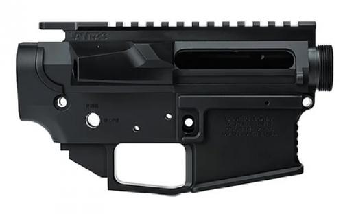 LanTac USA LLC Raven AR-15 Billet Builder Set, Anodized Finish, Black, Includes Upper/Lower Receiver and 6.75" Spada M-LOK Rail with Mounting Hardware 01-RV-BSET-6-RAVEN