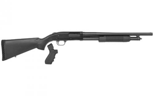 Mossberg 500, Persuader, Pump Action, 12 Gauge, 3" Chamber, 18.5" Cylinder Barrel, Blue Finish, Synthetic Stock, Bead Sight, 5Rd, w/Pistol Grip 50411