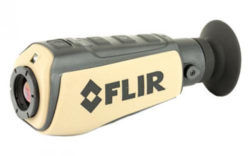 FLIR Scout III Thermal Monocular,640 x 512 VOx Microbolometer, 2X & 4X Zoom, Black Hot, White Hot, Insta Alert and Graded Fire, Tan Finish 431-0019-31-00