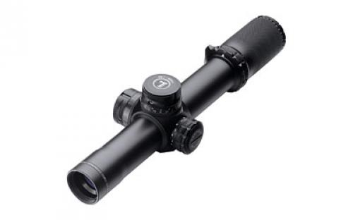Leupold CQBSS Mark 8 Rifle Scope, 1.1-8X 24, 34mm, Front Focal, Tactical Milling Reticle, Illuminated Reticle BDC Dials, 10 Mil Adjustment Travel Per Revolution, DiamondCoat 2 Lens, Auto-Locking Pinch and Turn, Matte Finish 110121
