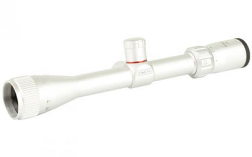 Simmons 22Mag Rifle Scope, 3-9X32, 1, TruPlex Reticle, 0.25MOA, Adjustable Objective, Includes Rings, Silver Finish 511073