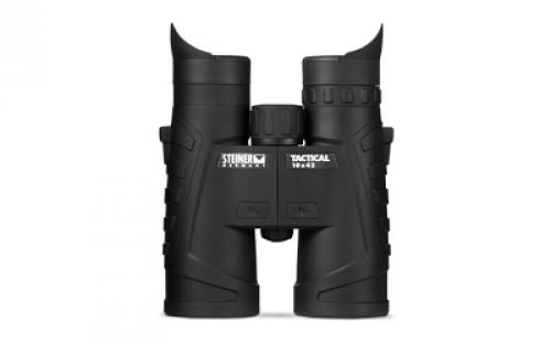 Steiner Tactical, Binocular, 42mm Objective Lenses, 10X Power Maginfication, Matte Finish, Black, Includes Case, Cleaning cloth. Neck Strap, Objective Cover, Rain Guard, Shoulder Strap 2005