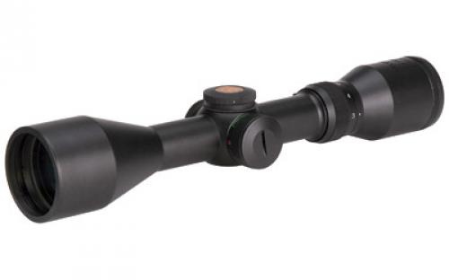 Truglo Bullet-Drop Compensating Tru-Brite Xtreme Rifle Scope, 3-12X44mm, 1, Illuminated BDC Reticle, Dual Color Reticle Illumination, Ultra-High Contrast, 9 o'clock Ergonomic Zoom Reference, Adjustable Rheostat, Flip-Up Lens Caps, Matte Finish TG8531BXB