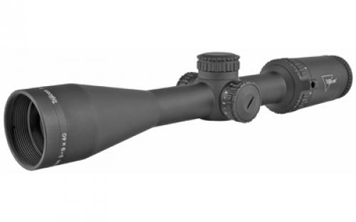 Trijicon Credo 3-9x40mm Second Focal Plane Riflescope with Red MOA Precision Hunter, 1 in. Tube, Matte Black, Low Capped Adjusters CR940-C-2900039