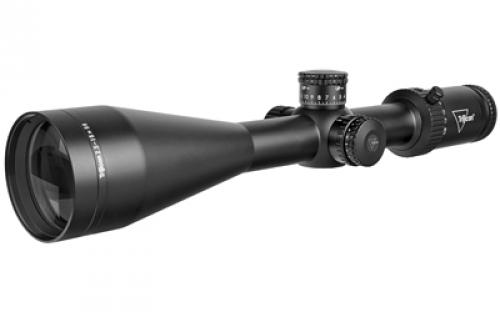 Trijicon Credo HX 2.5-15x56mm Second Focal Plane Riflescope with Red MOA Center Dot, 30mm Tube, Satin Black, Exposed Elevation Adjuster with Return to Zero Feature CRHX1556-C-2900035