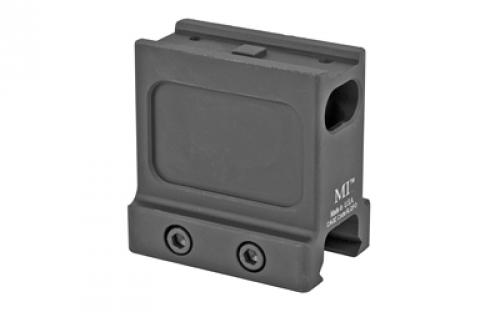 Midwest Industries NV-Height Mount, Aluminum, Black Anodized Finish, Fits Aimpoint T-1 MI-T1-NV