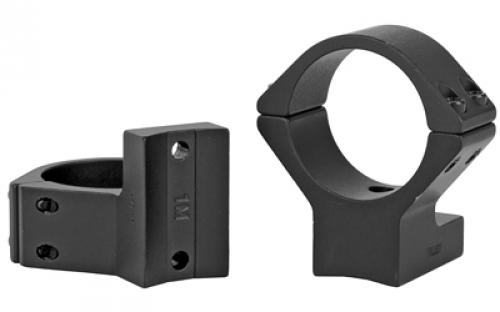 Talley Manufacturing Light Weight Ring/Base Combo, 30mm Med, Black Finish, Alloy, Fits Howa 1500, Weatherby Vanguard 740734