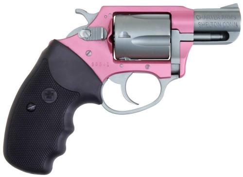 CHARTER ARMS SOUTHPAW 38SPC PINK/SS 2"  