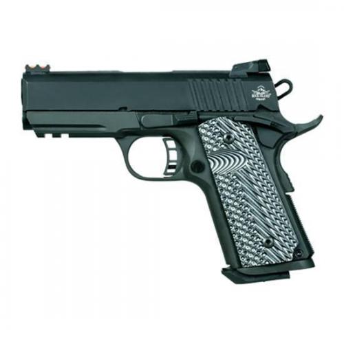 Rock Island Armory TAC 2011 Compact Semi Auto Pistol 9mm Luger 3.5 Barrel 8 Rounds Adjustable Sights Black 51700