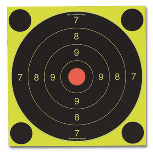 Birchwood Casey Shoot-N-C Target, Self-Adhesive 25/50 Meter, 20cm, 6 Targets BC-34081